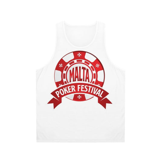 Malta Poker Festival WSOP Unisex Casino Tank Top