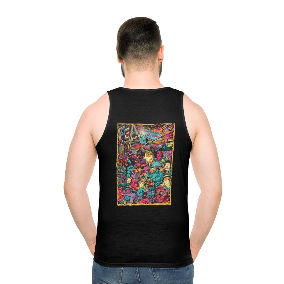 Fear and Loathing in Las Vegas Unisex Tank Top - men back