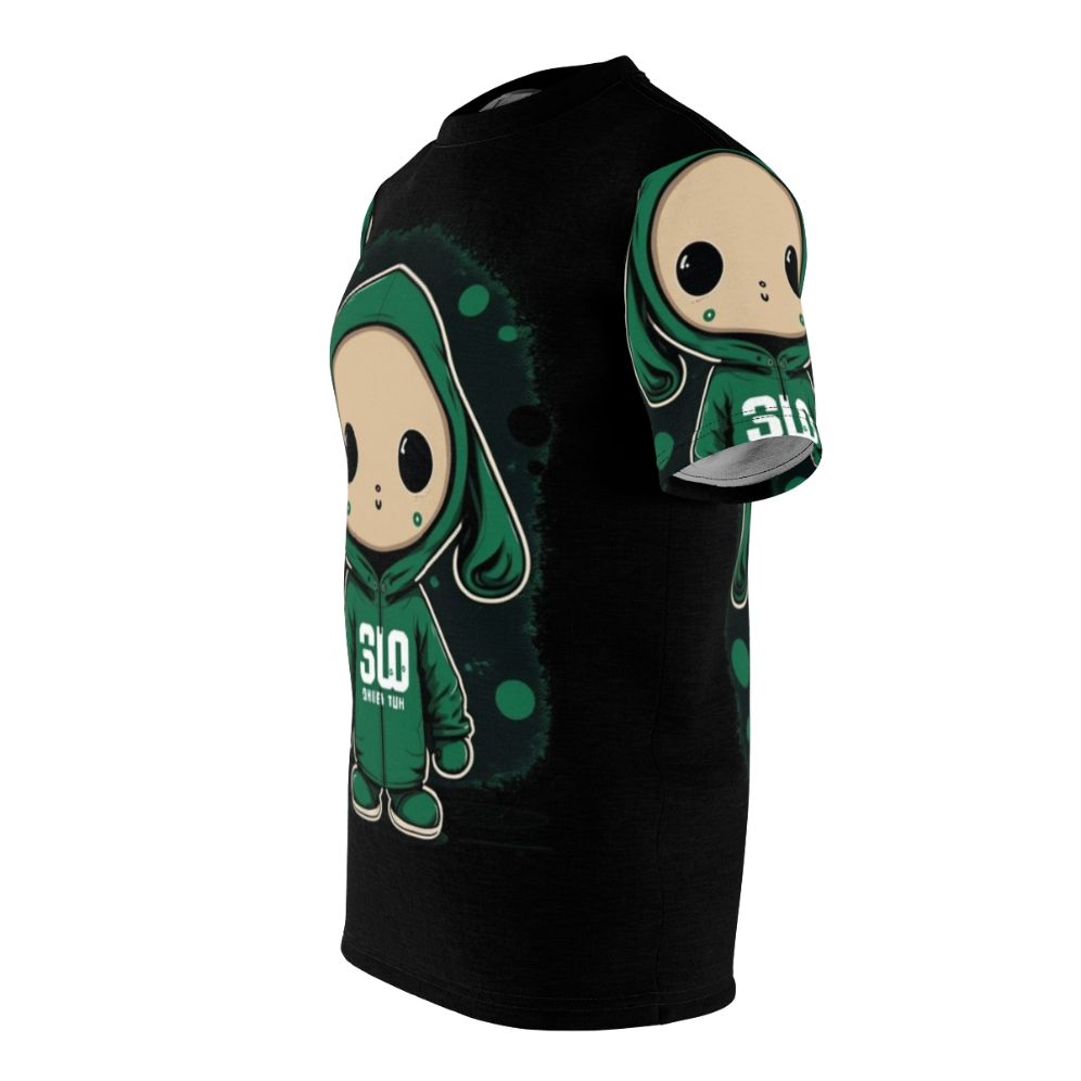 Kang Sae Byeok Player 67 inspired all-over-print t-shirt for Squid Game fans - men left