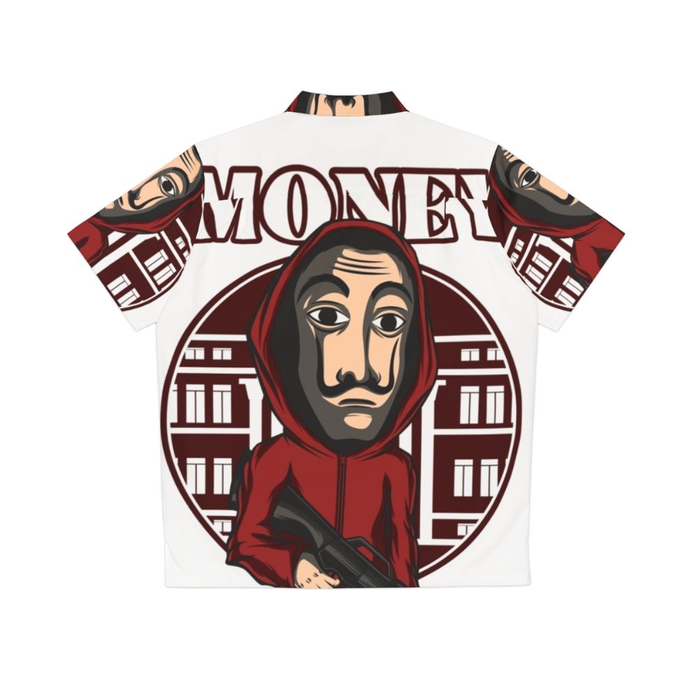 Money Heist La Casa de Papel Hawaiian Shirt - Back