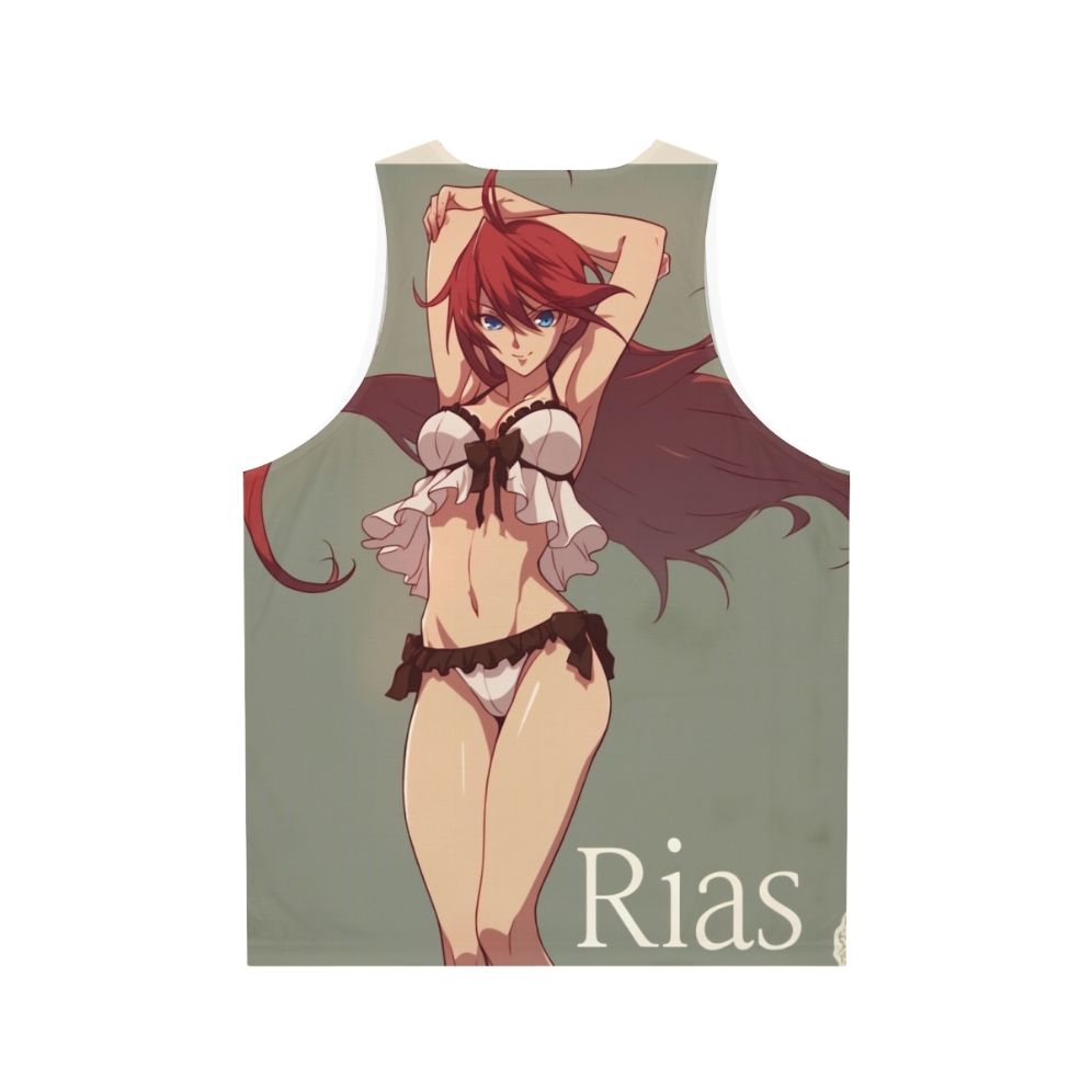 Rias Gremory Pinup Anime Tank Top - Back