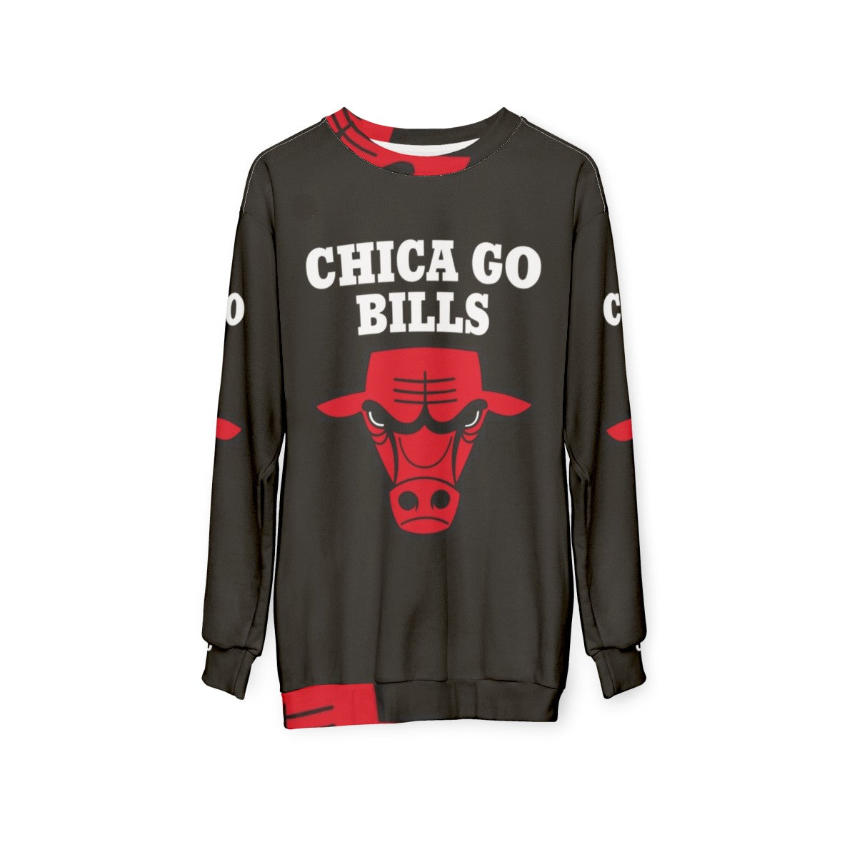 Chicago Bills graphic sweatshirt - hanging