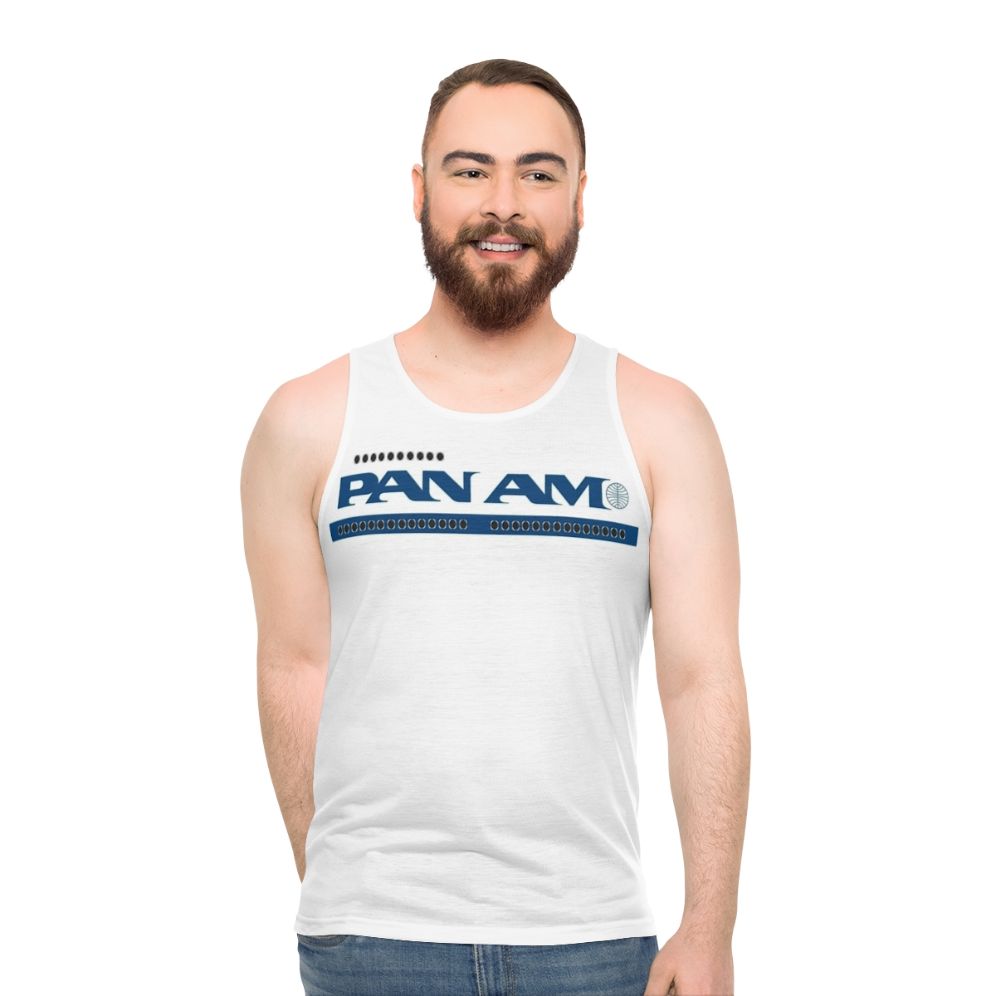 Pan Am 747 Unisex Tank Top - men