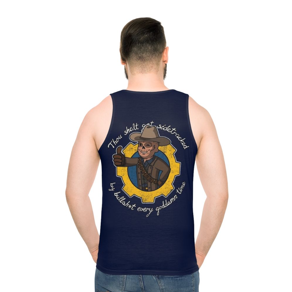 Ghoul Lover Fallout Gaming Tank Top - men back