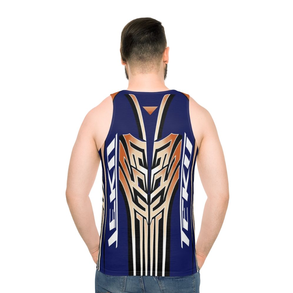 Battle Spec Unisex Tank Top - men back