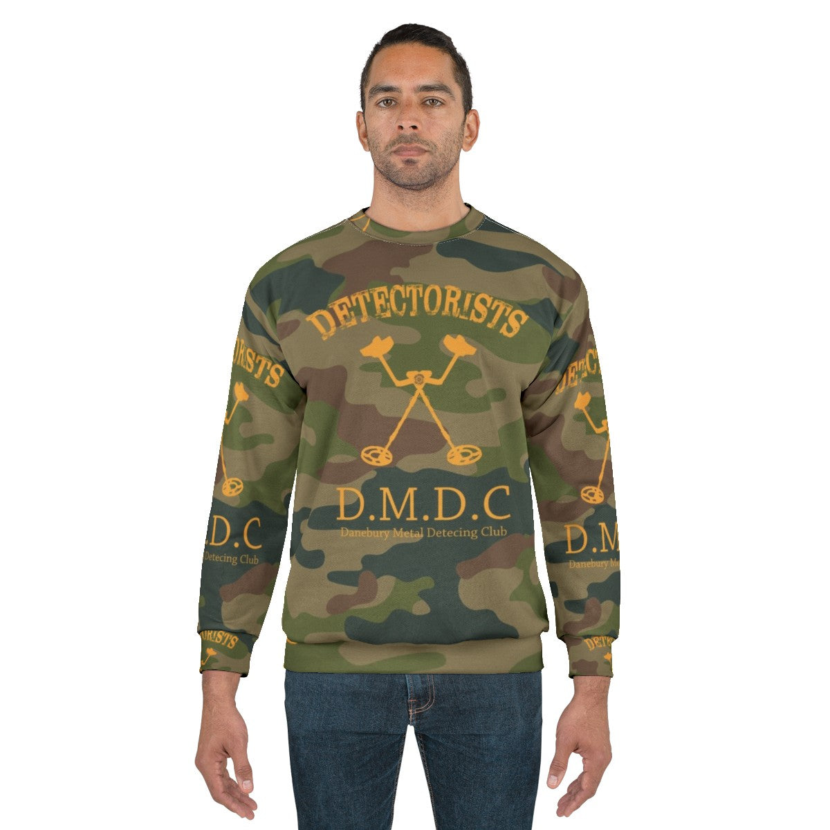 The Detectorists Camo by Eye Voodoo Sweatshirt - men