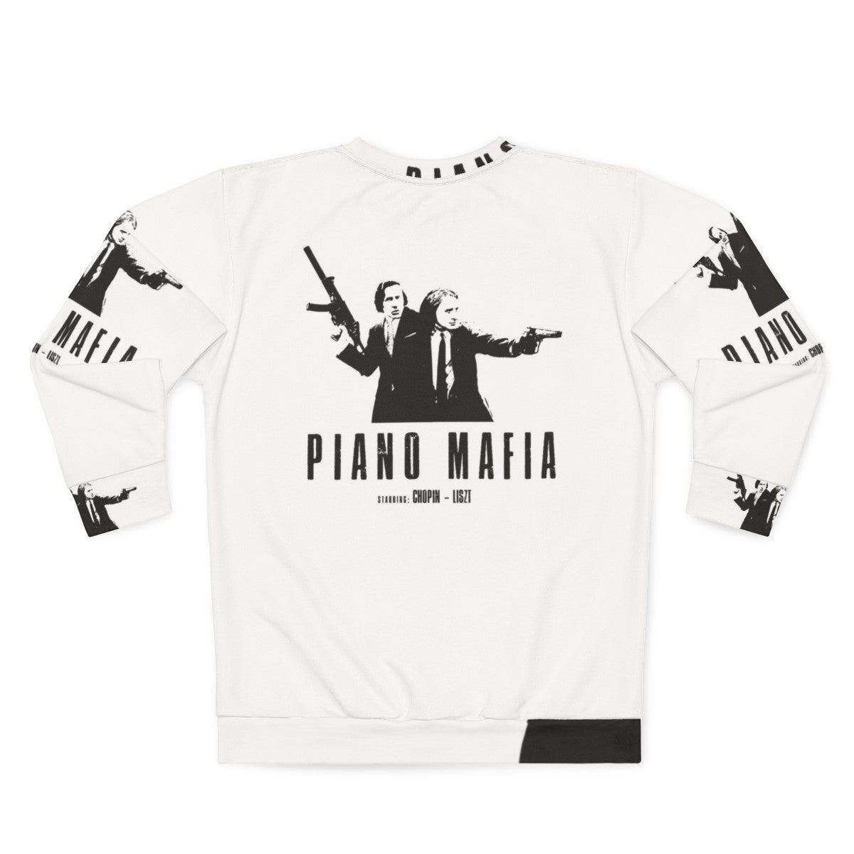 Piano Mafia Chopin Liszt Sweatshirt - Back