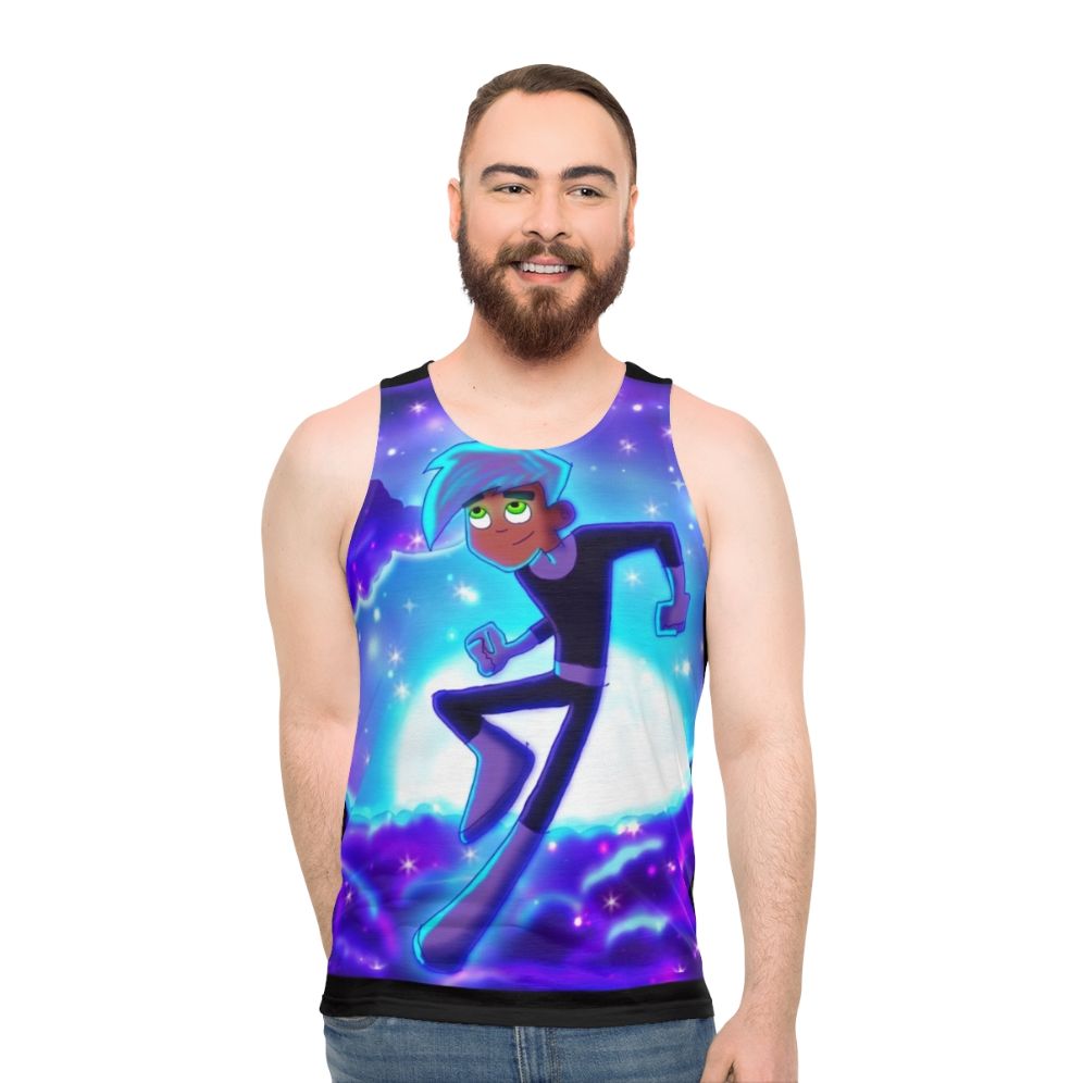 Danny Phantom Night Air Unisex Nickelodeon Tank Top - men