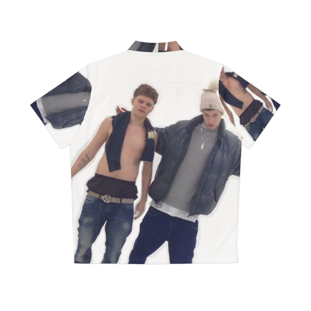 Yung Lean and Bladee Sadboys Hawaiian Shirt - Back