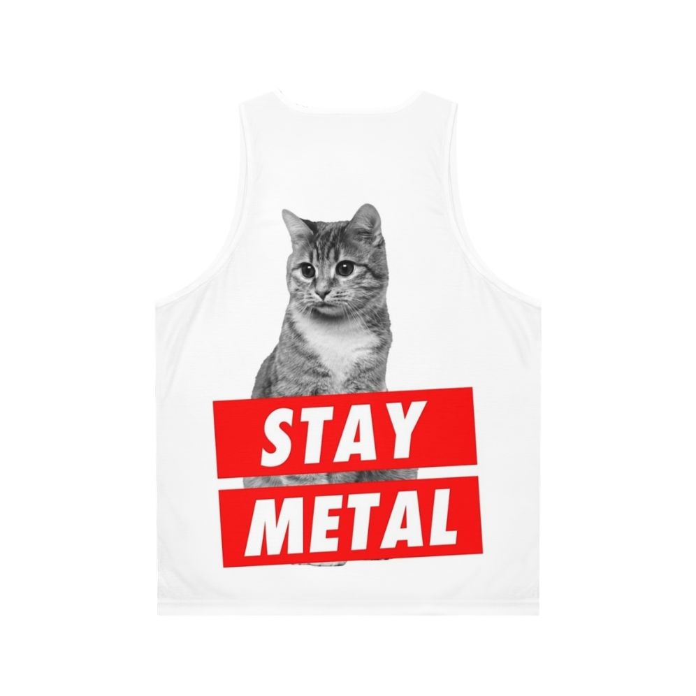 Stay Metal Unisex Heavy Metal Tank Top - Back