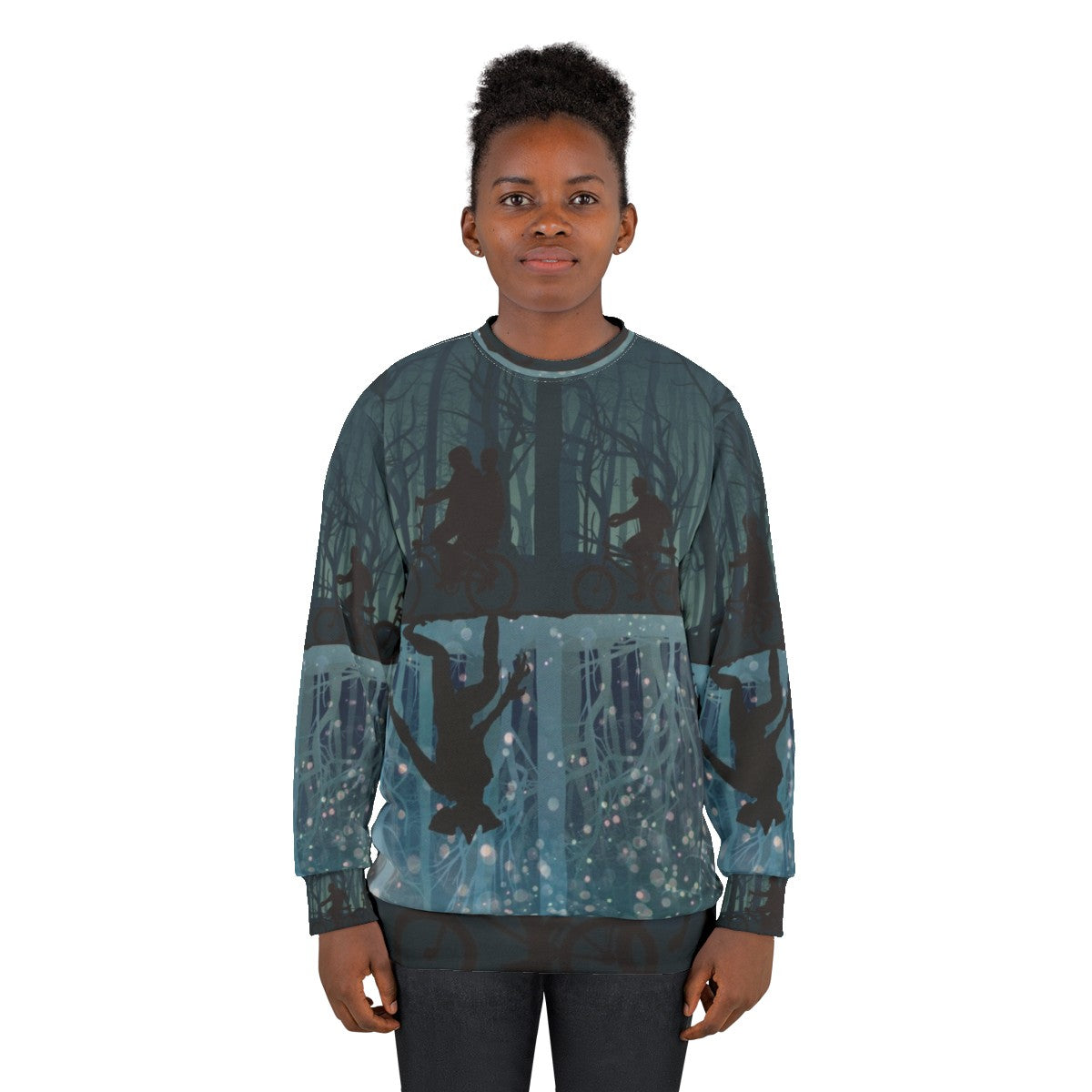 Stranger Things Eleven Character Graphic Sweatshirt - women