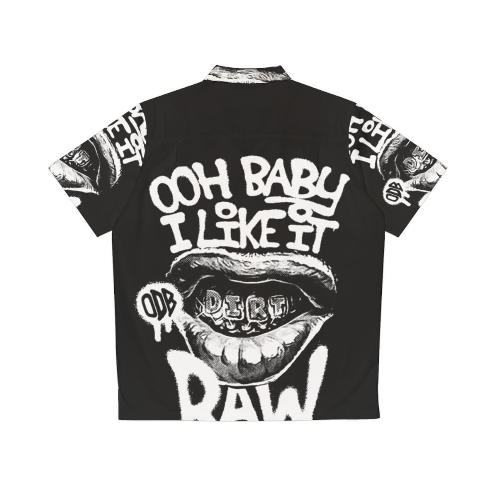 Vintage ODB "Ooh Baby I Like It Raw" Hawaiian Shirt - Back