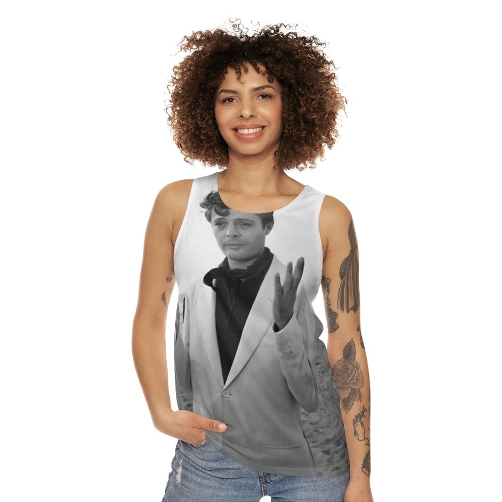 Marcello Mastroianni Unisex Tank Top - women