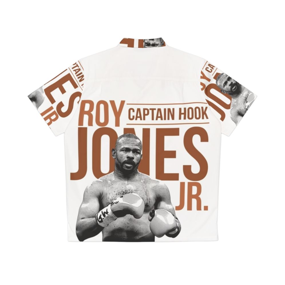 Roy Jones Jr. Heavyweight Boxing Champion in a Hawaiian Shirt - Back