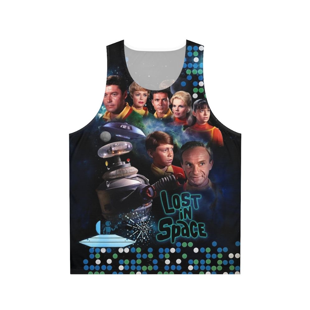 Lost In Space Unisex Tank Top featuring the Netflix Series logo