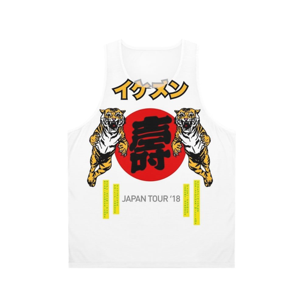 Ikemen Japan 2018 Unisex Tank Top with KISS Band Imagery