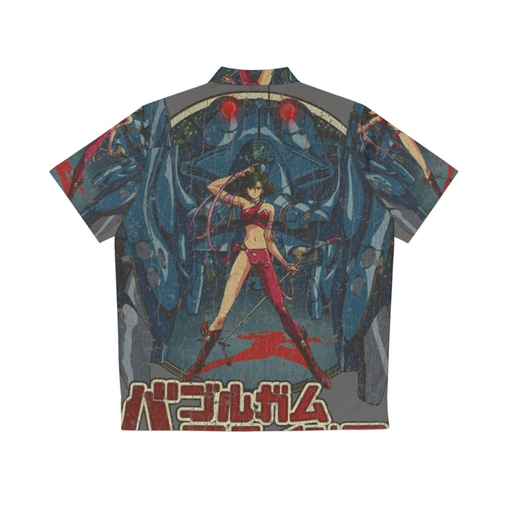 Bubblegum Crisis 1980s Hawaiian Shirt - Back