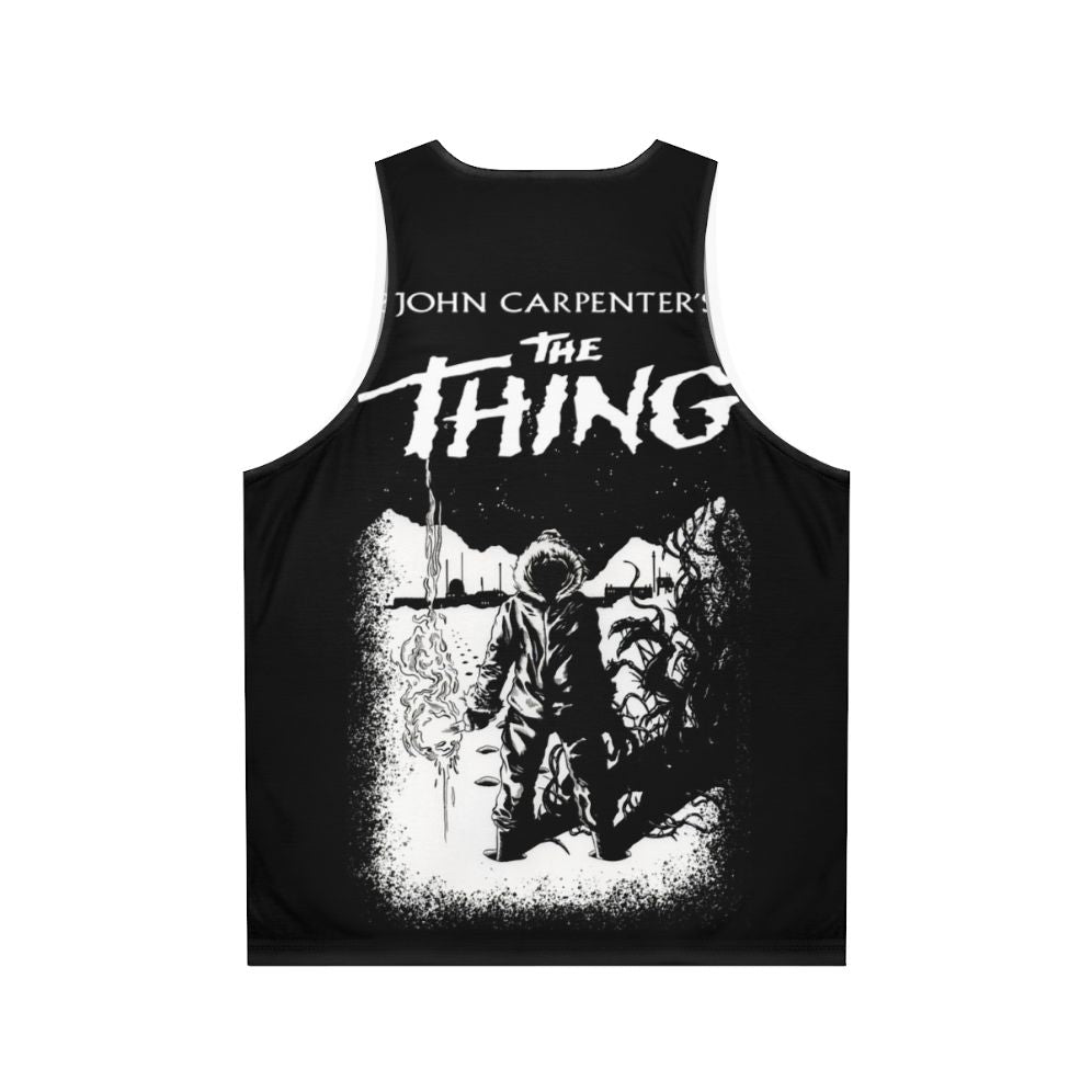 JC 1982 Unisex Horror Tank Top - The Thing Inspired - Back