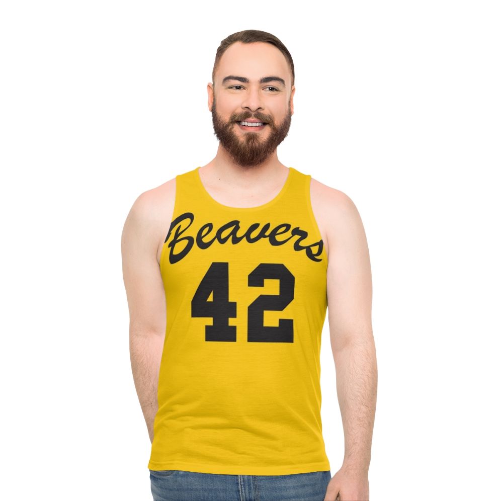 Retro Beavers 42 Teen Wolf Unisex Tank Top - men