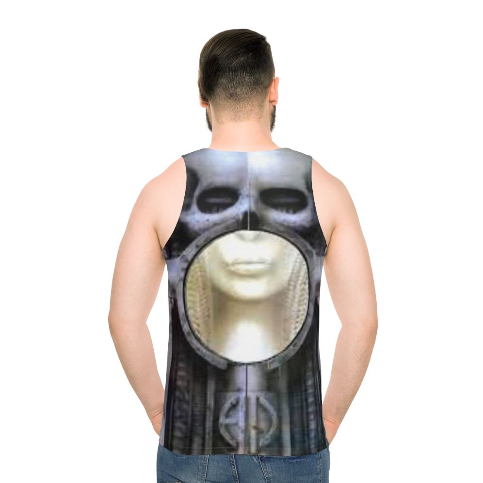 Brain Salad Surgery Unisex Tank Top - men back