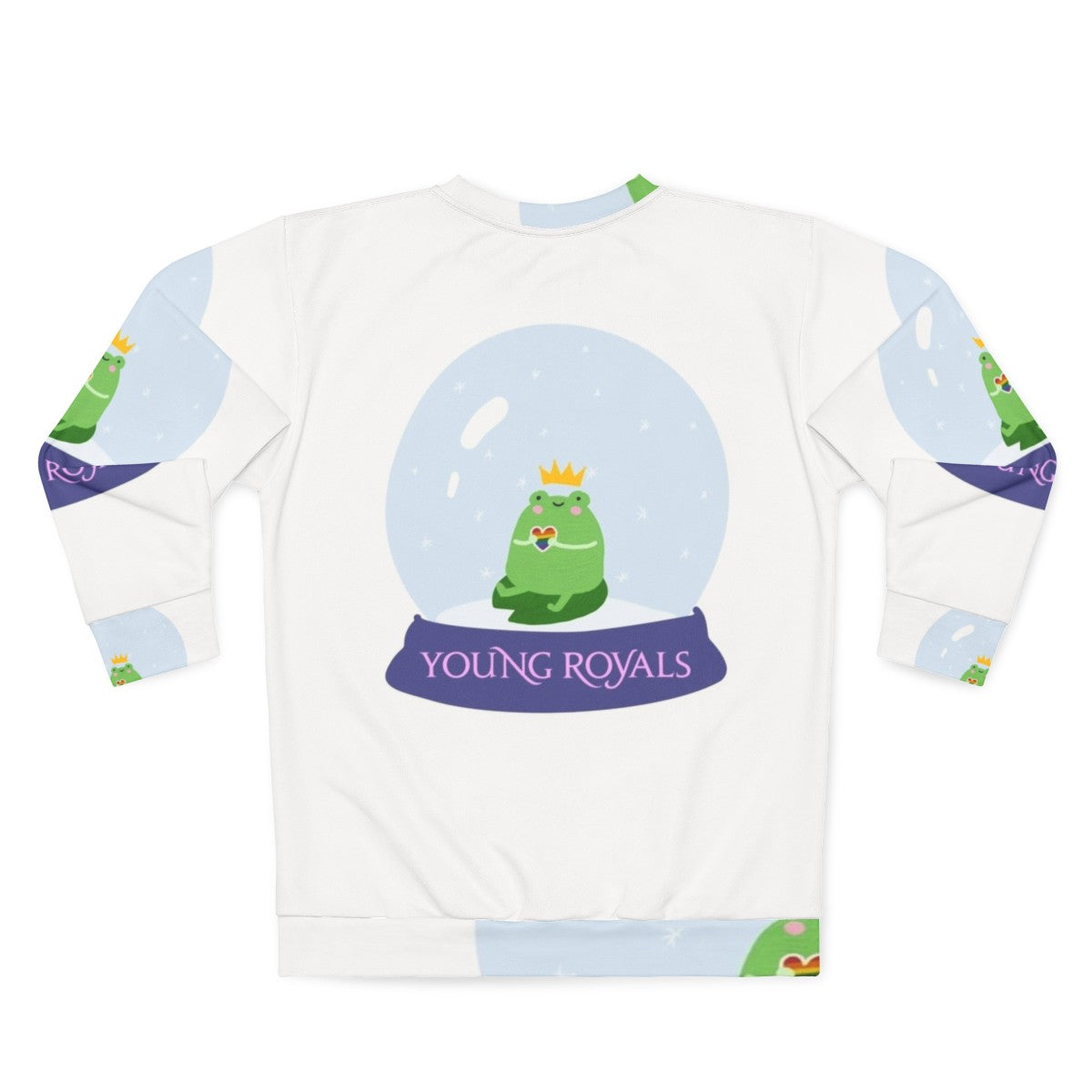 Young Royals Wilhelm Snow Globe Sweatshirt - Back