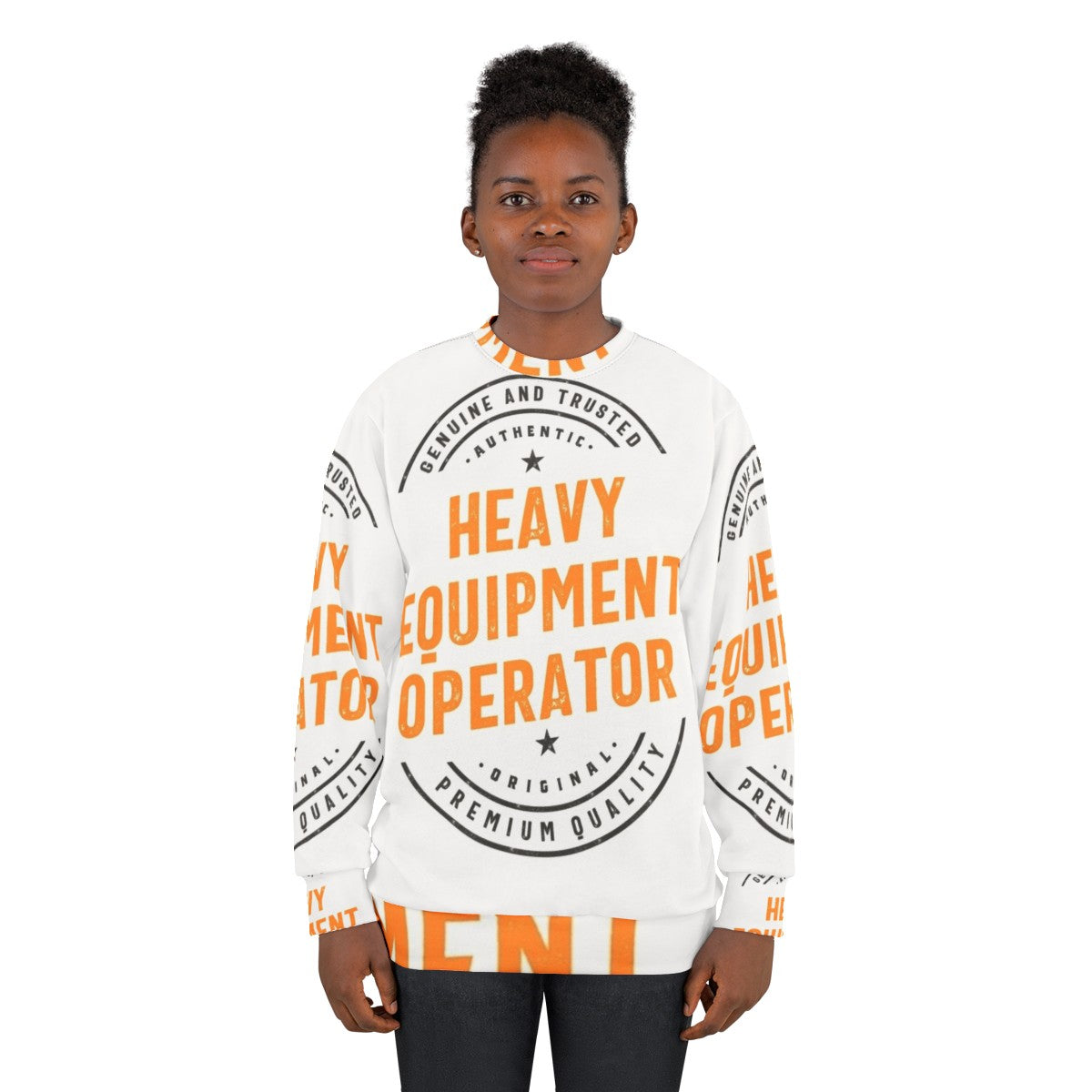 Heavy Equipment Operator Sweatshirt - women