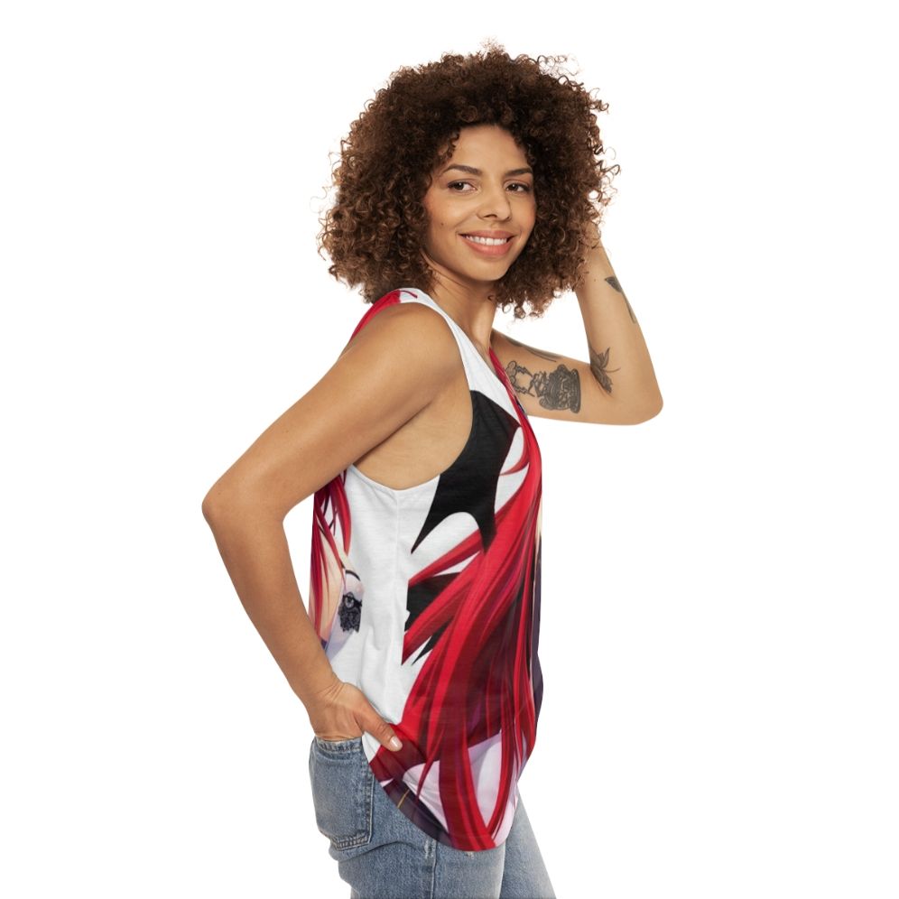 Rias Gremory Anime Tank Top - women side