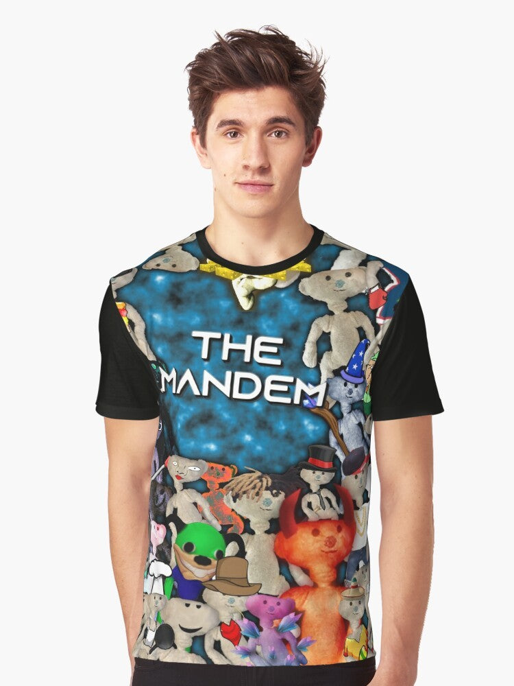 The Mandem Bear Graphic T-Shirt - Men