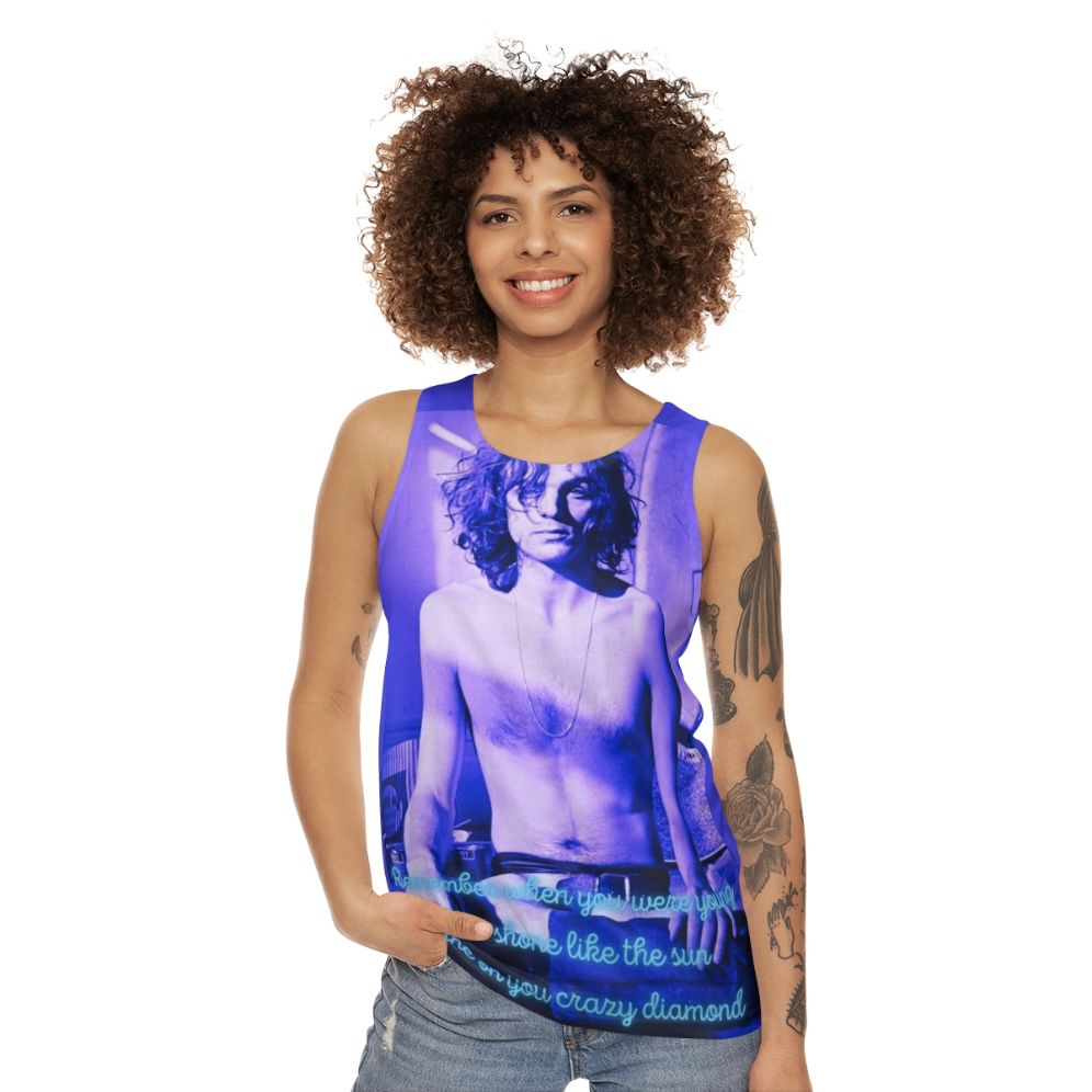 Syd Barrett Shine On You Crazy Diamond Unisex Tank Top - women