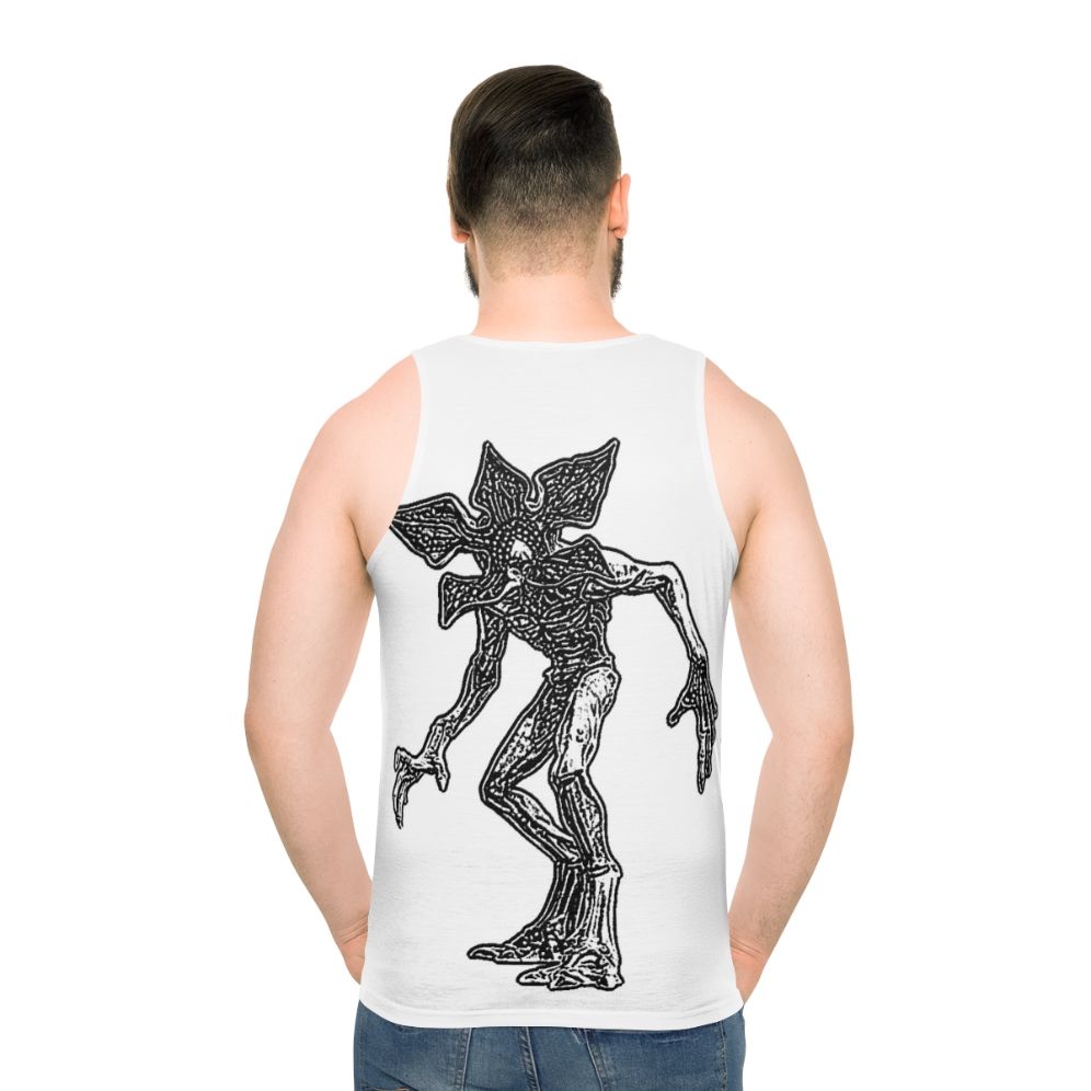 Stranger Things Demogorgon Unisex Tank Top - men back