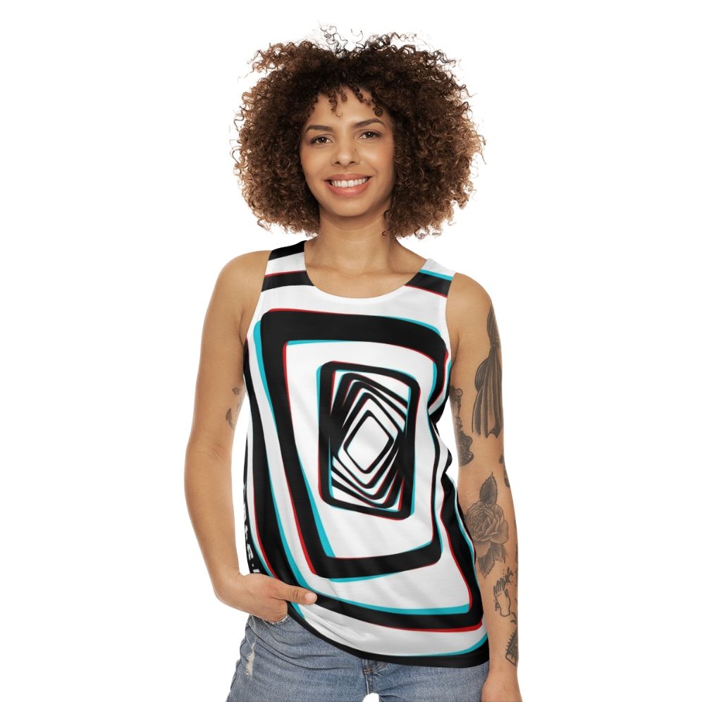 Persona 4 Midnight Channel Unisex Tank Top - women