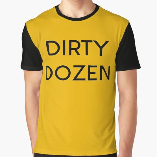 Prodigy Dirty Dozen Graphic T-Shirt featuring the iconic band logo and design