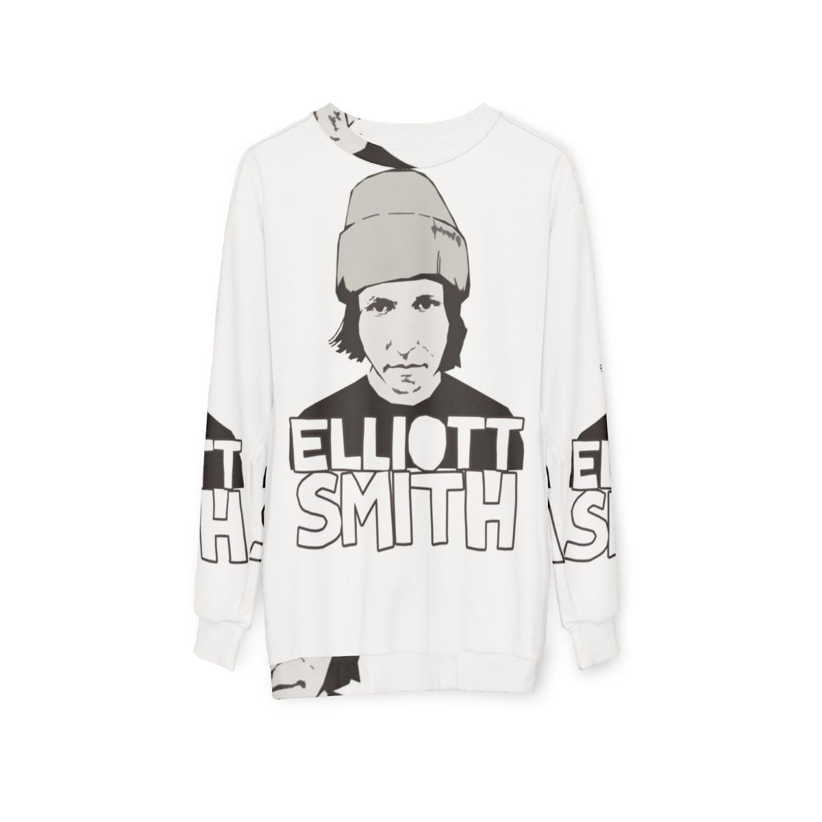 Elliott Smith Xo Album Inspired Sweatshirt - hanging