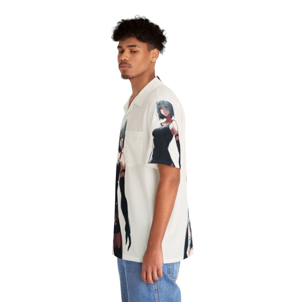 Yorha Type A No 2 Nier Automata Hawaiian Shirt - People Left