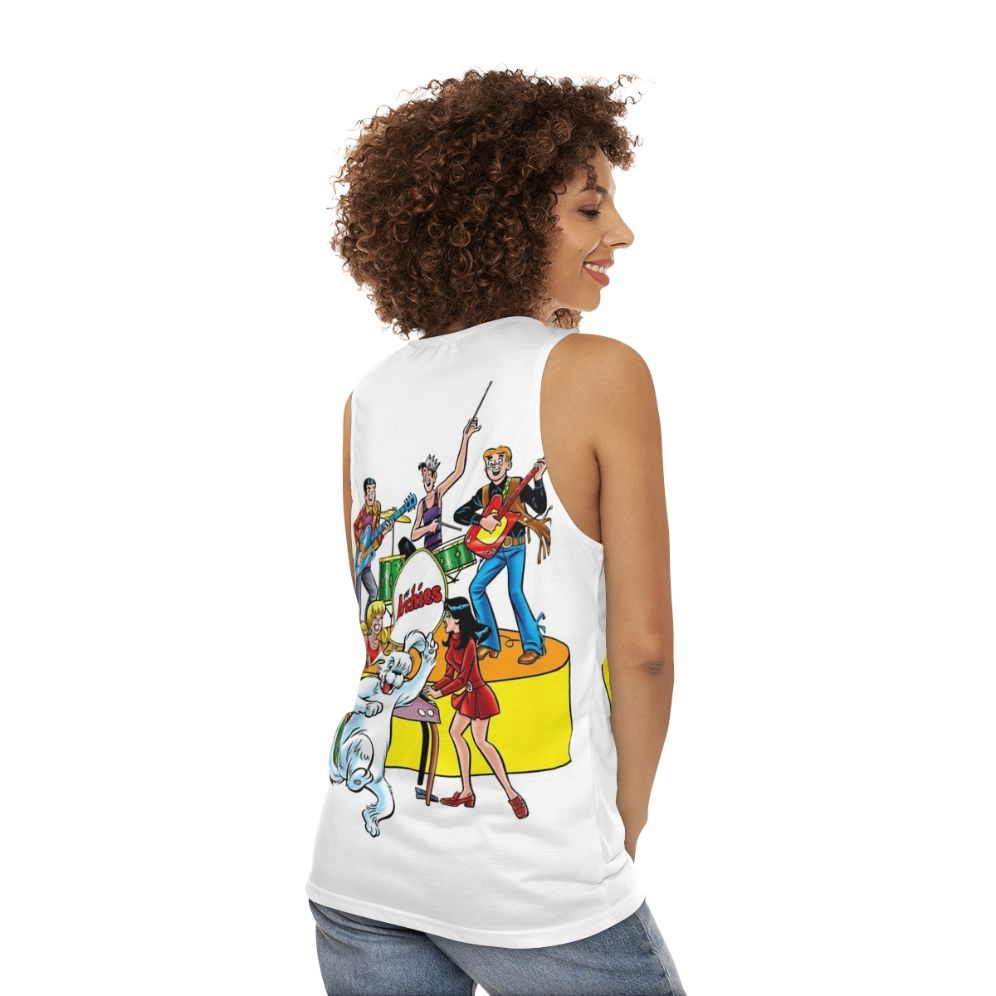 The Archies Unisex Rock Star Tank Top - women back