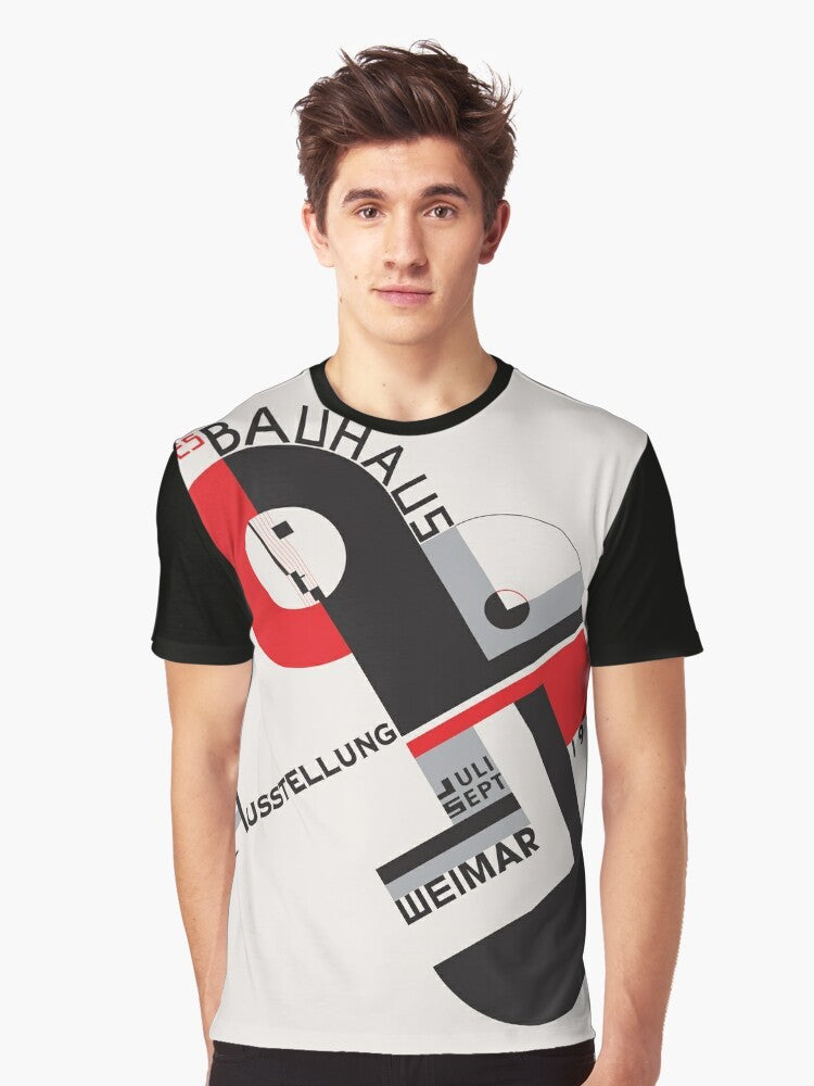 Bauhaus Graphic T-Shirt featuring the iconic Bauhaus design style - Men