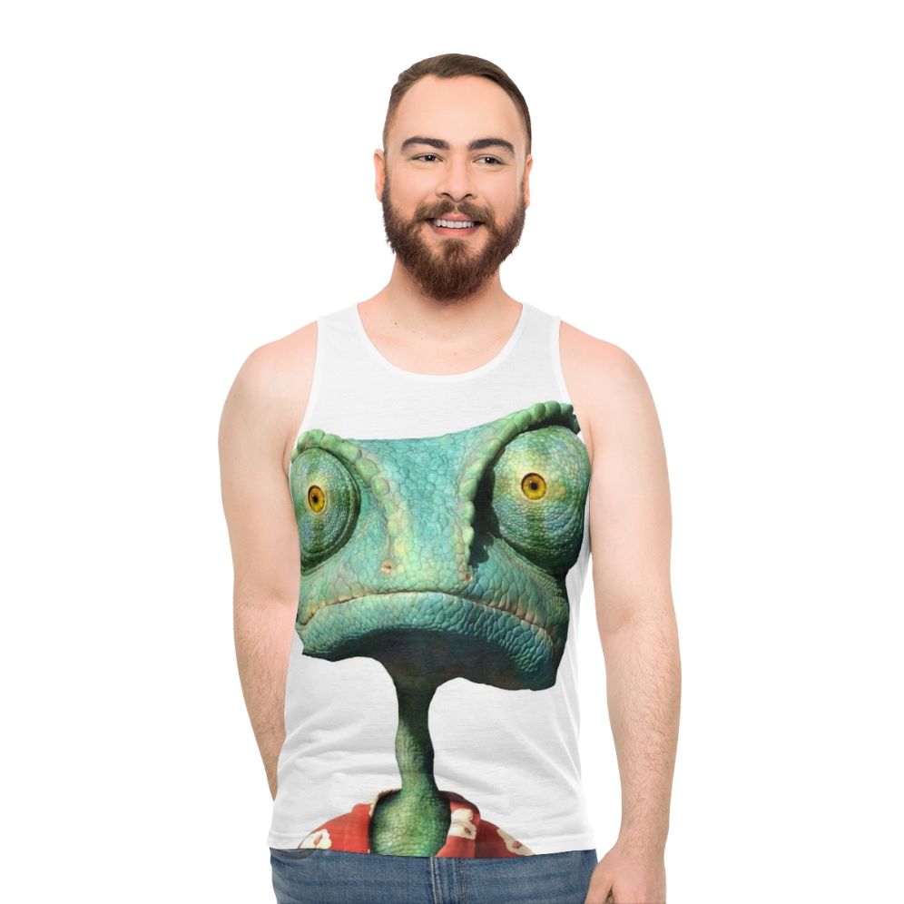 Rango Unisex Cartoon Movie Chameleon Tank Top - men