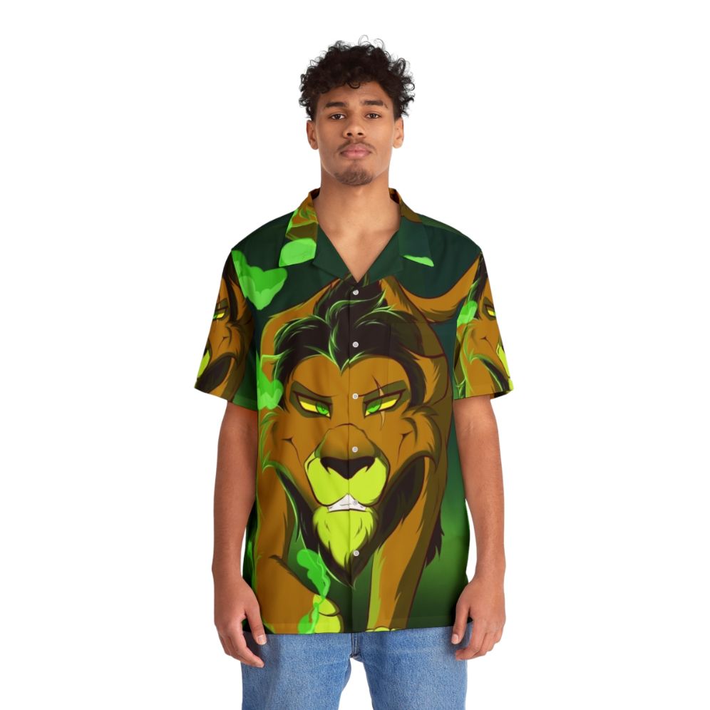 Scar Hawaiian Shirt from The Lion King - People Front