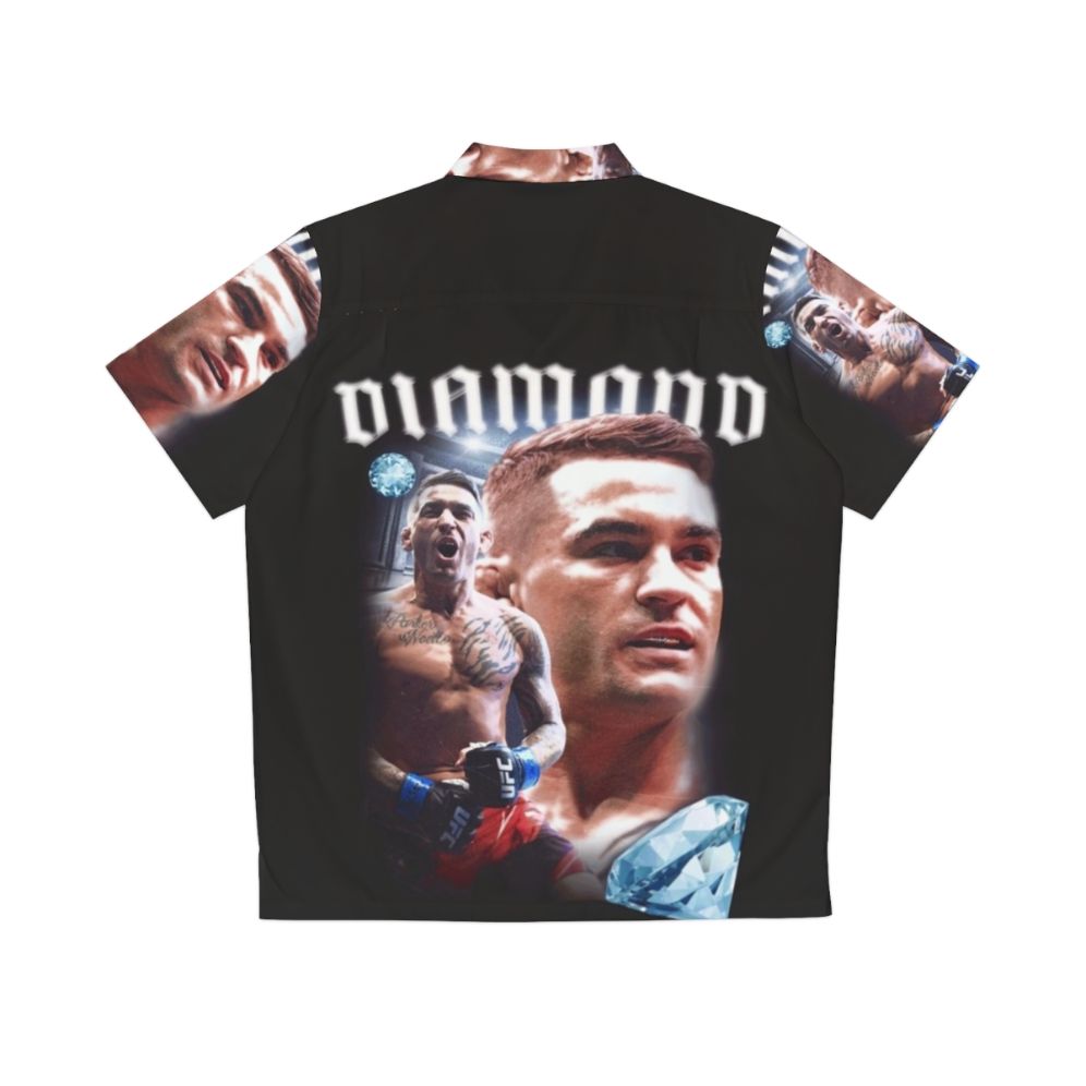 Dustin Poirier Diamond Hawaiian Shirt - Back