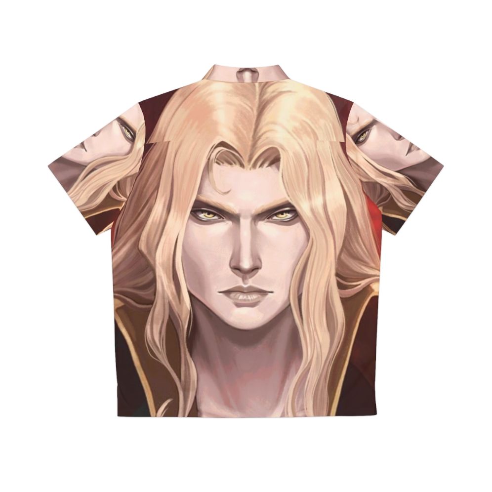 Alucard Castlevania Gothic Vampire Hawaiian Shirt - Back