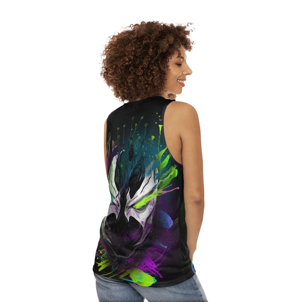 Spawn in the Disco Unisex Tank Top - women back