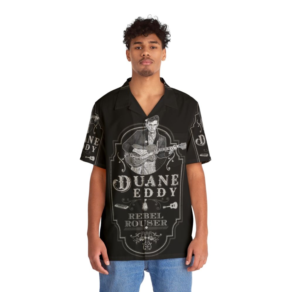 Duane Eddy Rebel Rouser Tribute Hawaiian Shirt - People Front