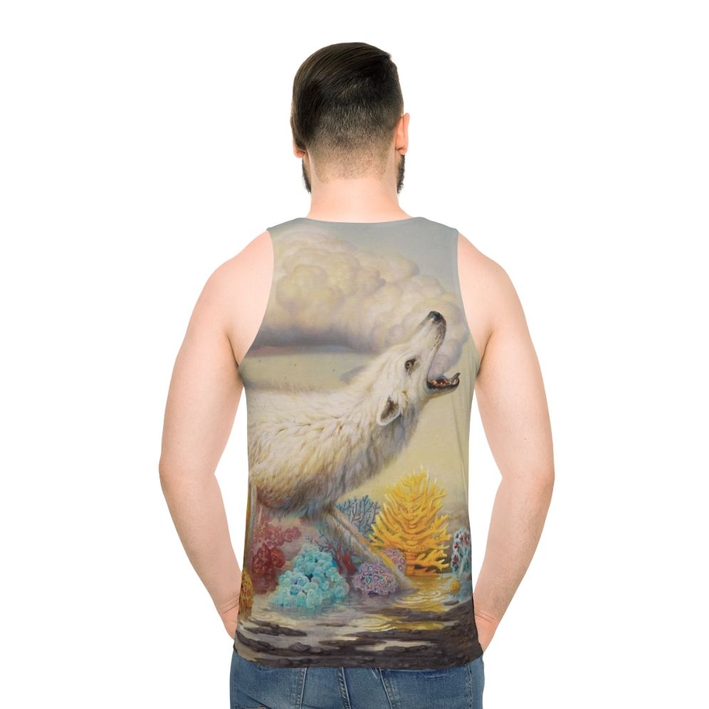 Rival Sons Hollow Bones Unisex Rock Music Tank Top - men back