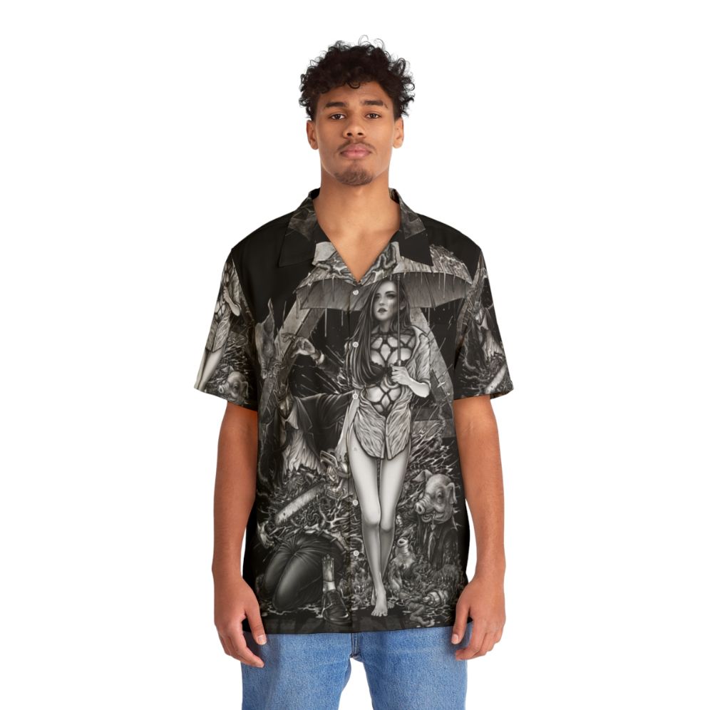 Winya No 114 Surreal Hawaiian Shirt - People Front