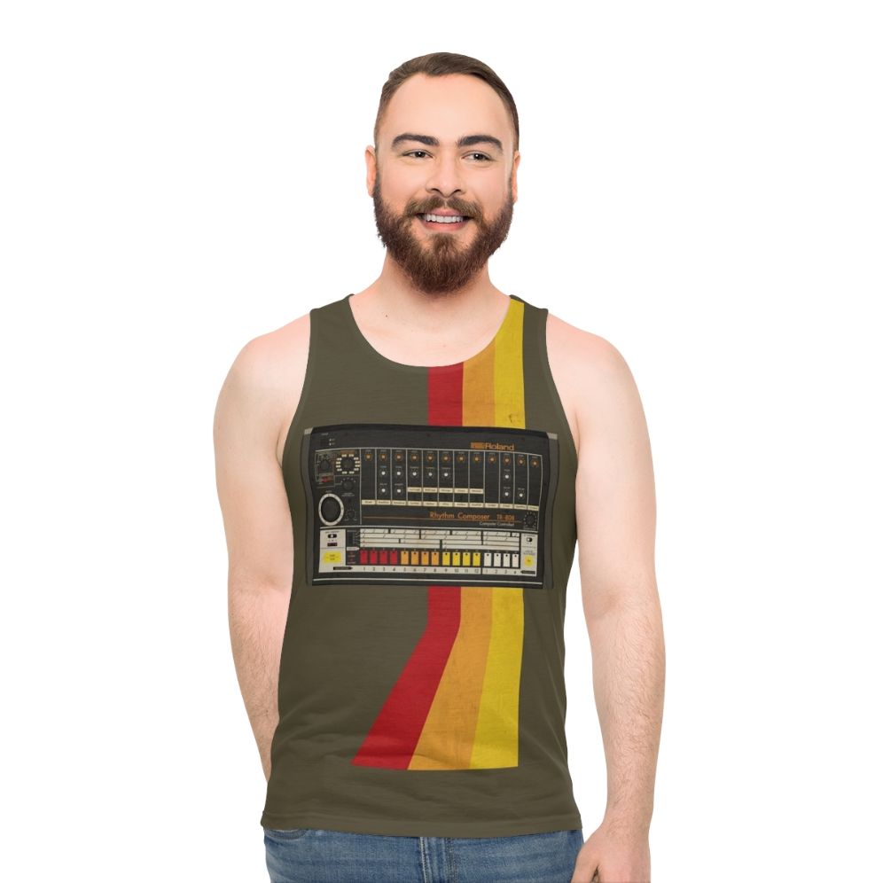 Retro TR 808 Unisex Tank Top - men