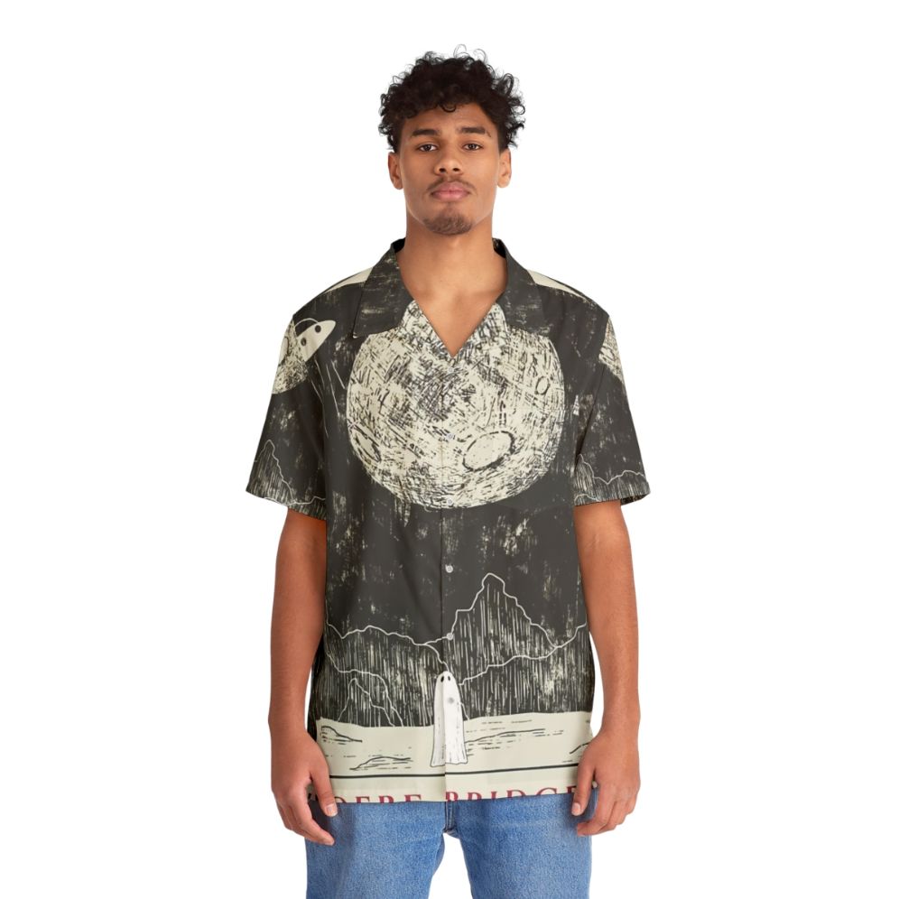 Planets Phoebe Bridgers Hawaiian Shirt with celestial design - People Front