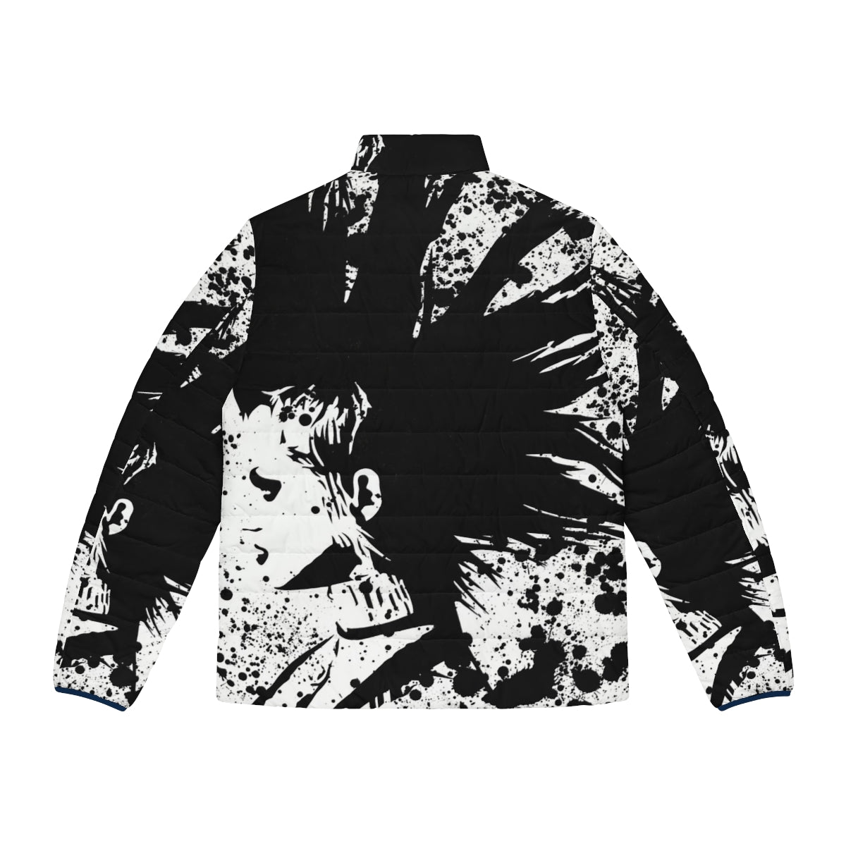 Brody Dalle inspired punk rock puffer jacket - Back