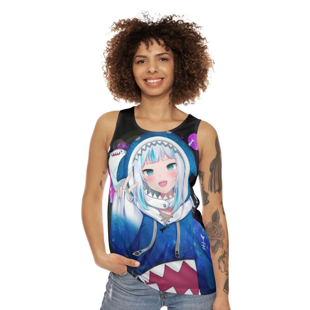 Gawr Gura Hololive EN Vtuber Anime Tank Top - women