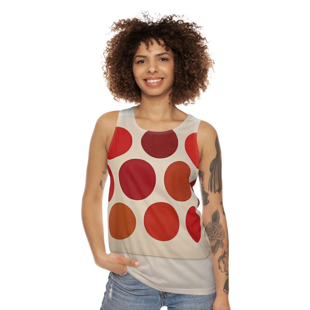 Thomas Downing Geometric Abstract Art Unisex Tank Top - women