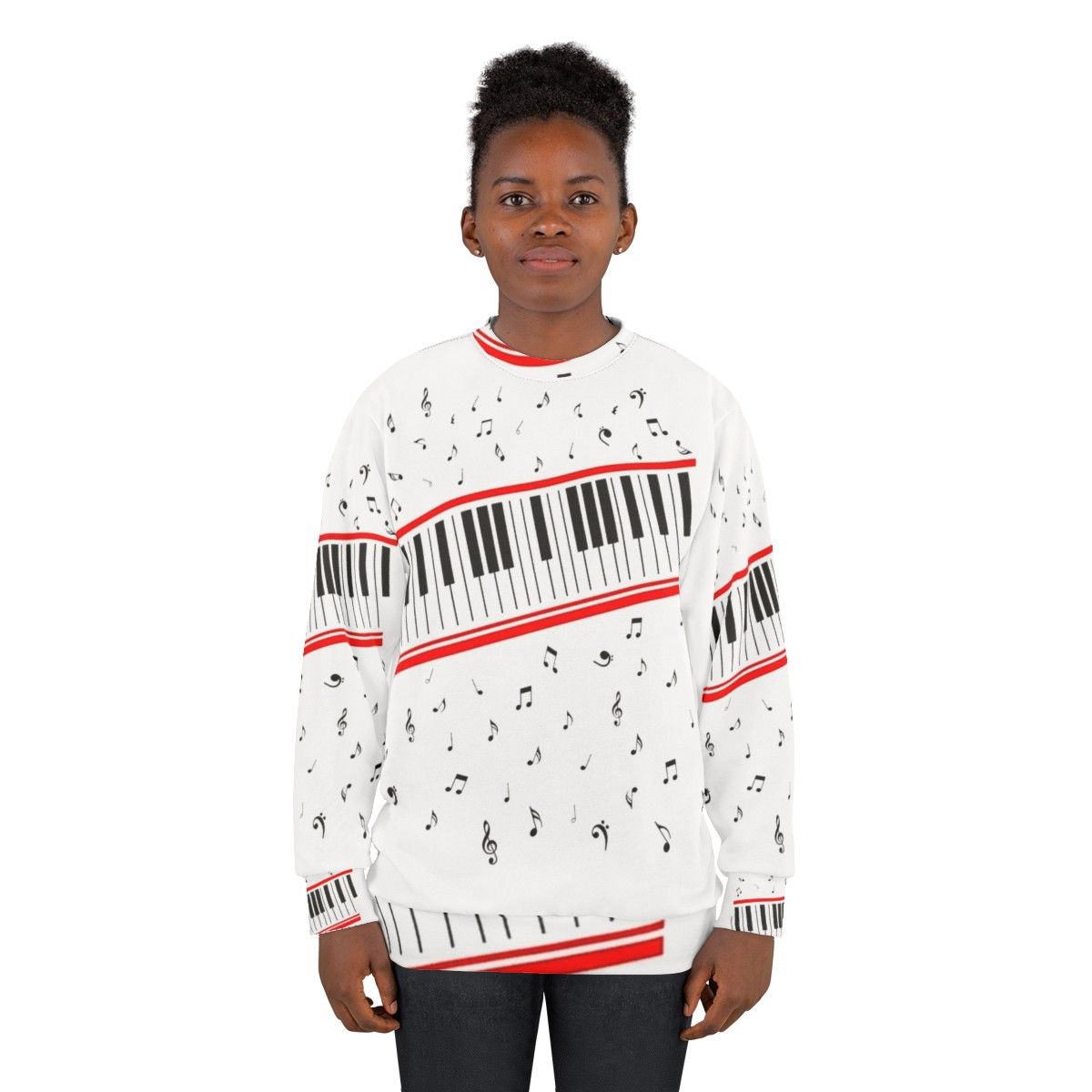 Michael Jackson Beat It Piano Sweatshirt - women